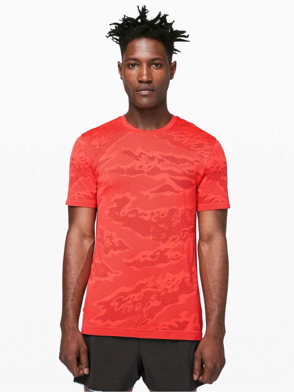 Lululemon Cayenne Red Orange Camo